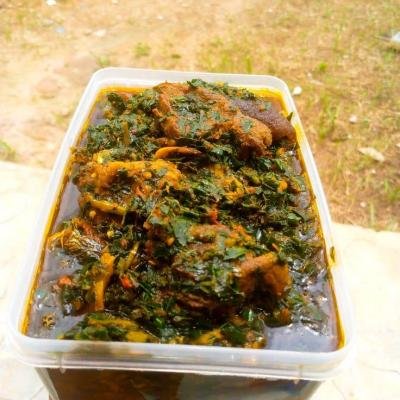 Nigerian vegetable soup